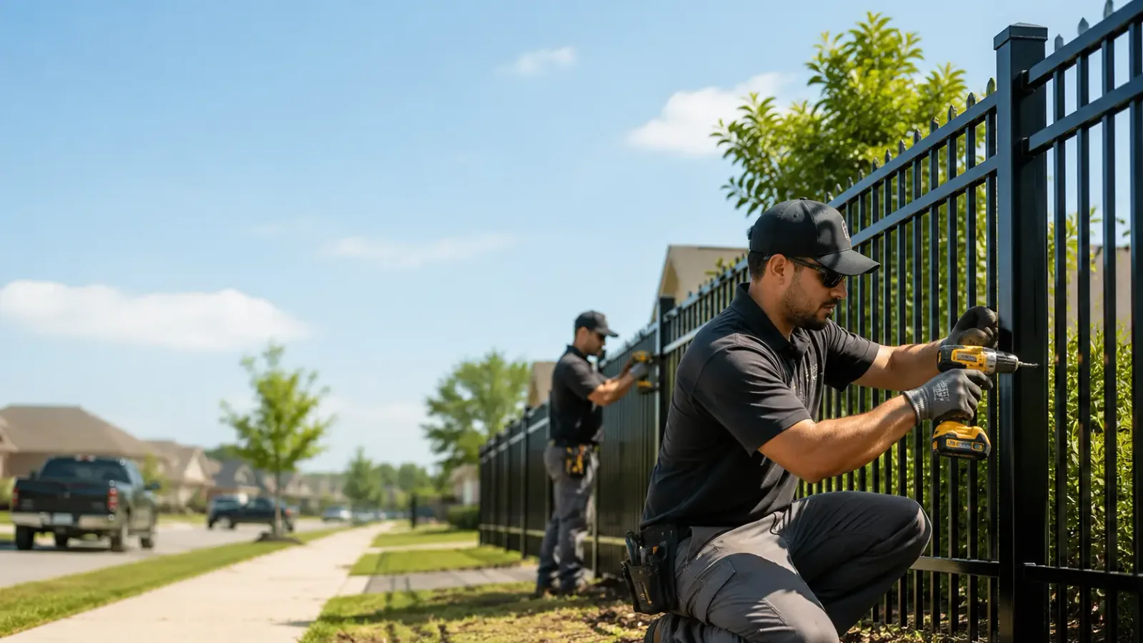 Metal Fence Installation in Hurley, SD
